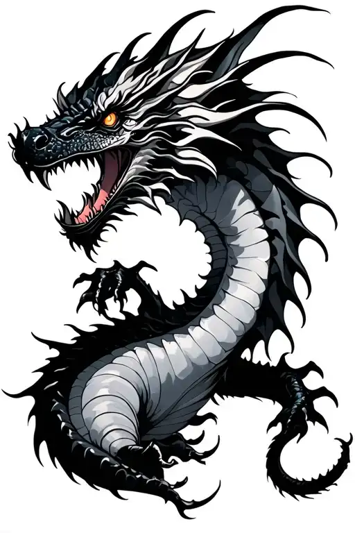 Ink Stroke Dragon