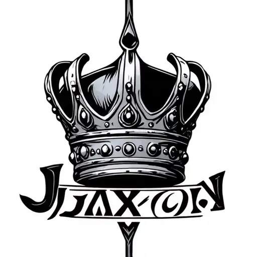 Crown With The Name Jaxxon