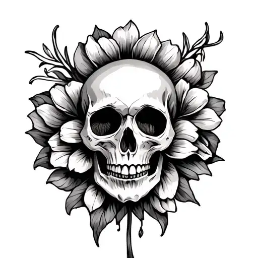 Calavera Flower Of Death
