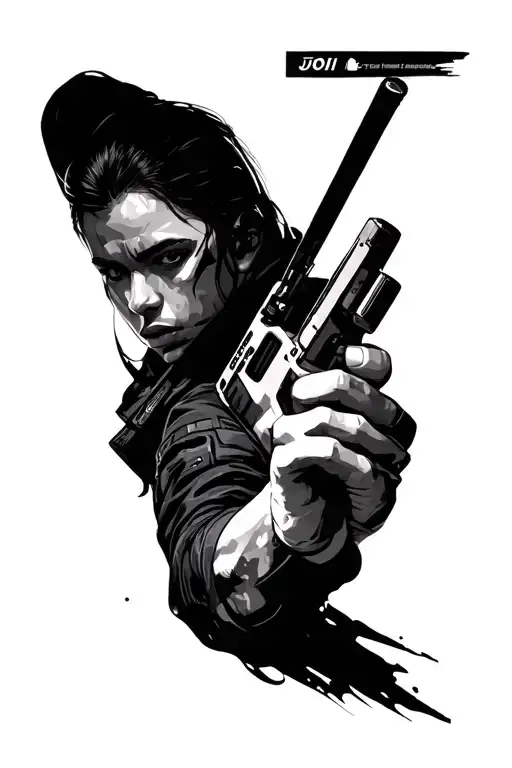 Joi In Blade Runner 2049 Forearm Tattoo Design