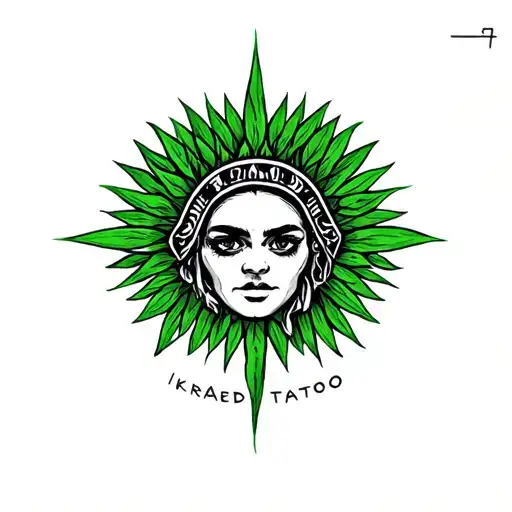 Green Eso Card Rasta Version