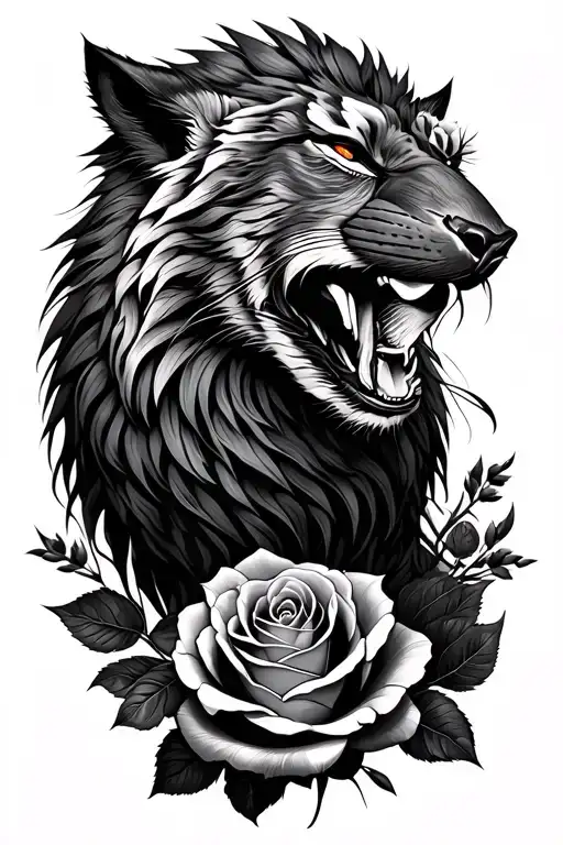 Different Animal Same Beast Rose