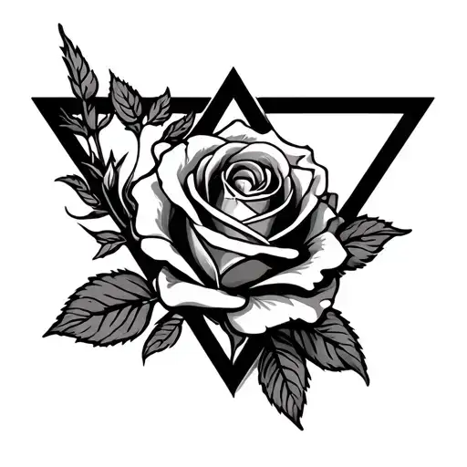 Rose And Triangle