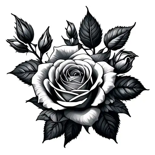 Roses Blooming
