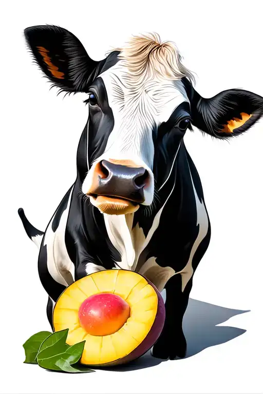 Mango And Cow