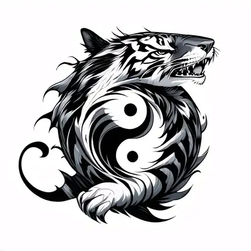 Tiger & Shark Yin Yan