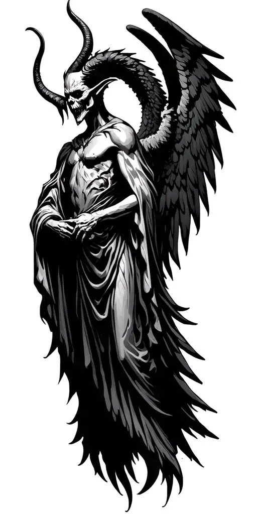 Satan Under The Angel Wings