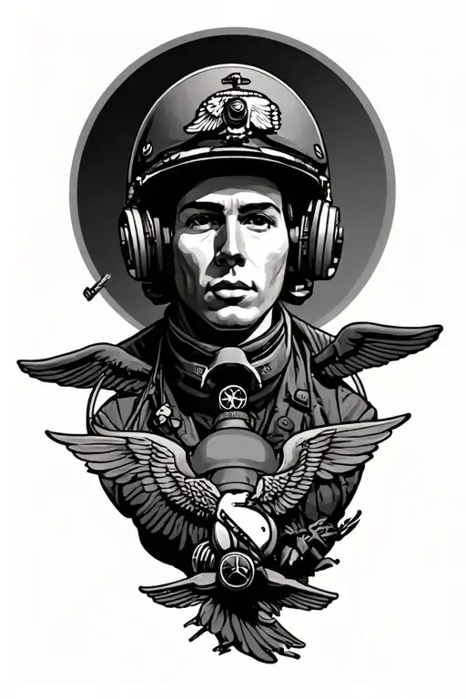 Marine Aviation Themed