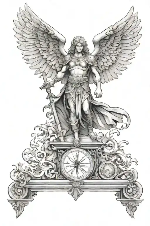 Archangel Saint Michael Balance Scale