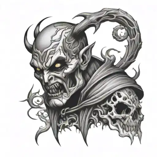 Horror Villian Tatto