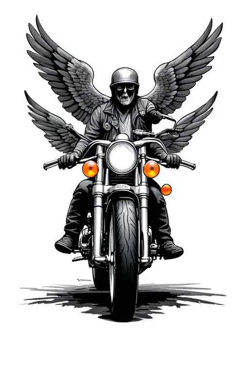 Christian Motorcycle Patriotic