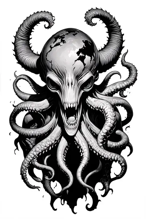 Cthulhu Destroying The World