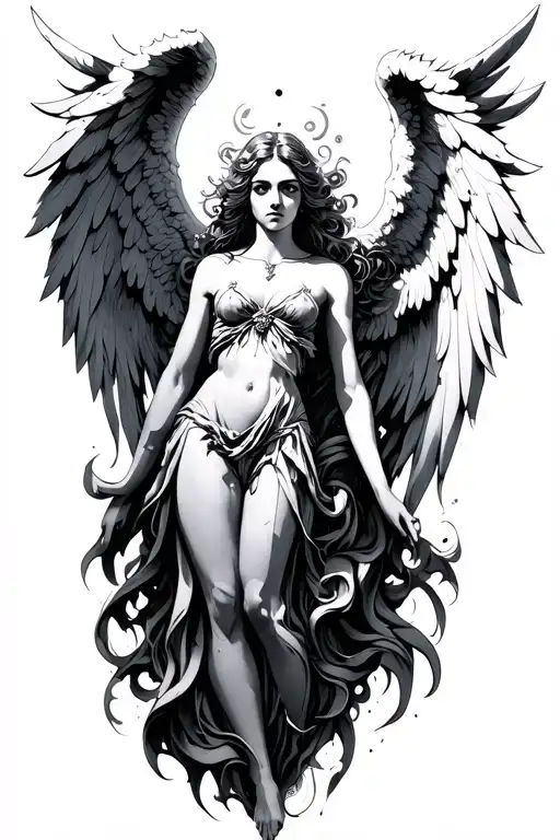 Angel With Cybersigilism Around