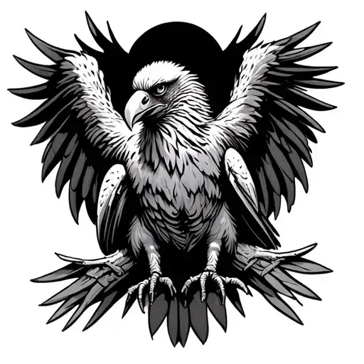 Vulture Perched