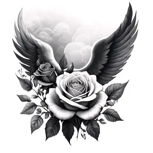 Heaven And Roses Growing