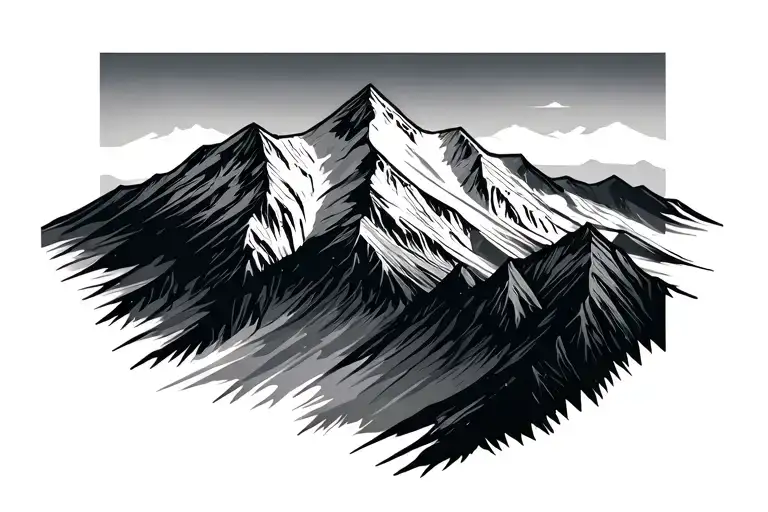 Mount Rainier Geometrical