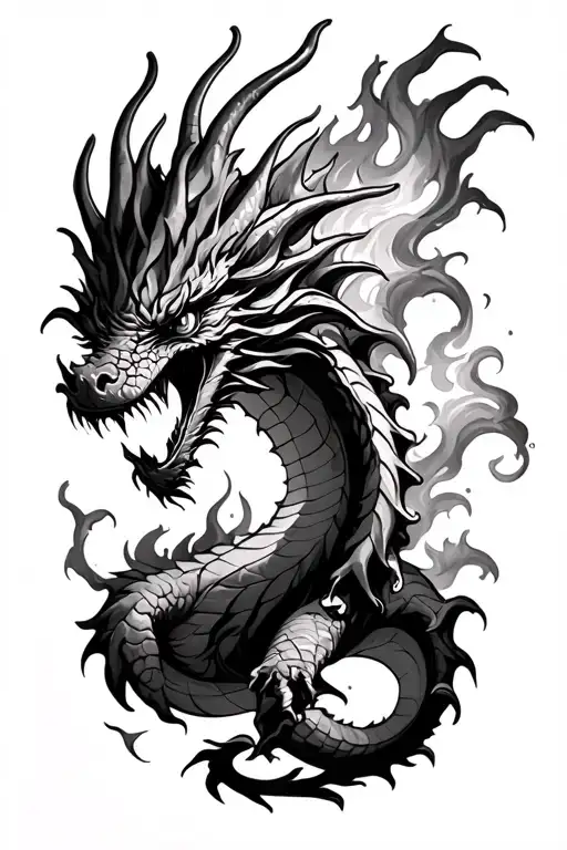 Dragon Breathing Fire