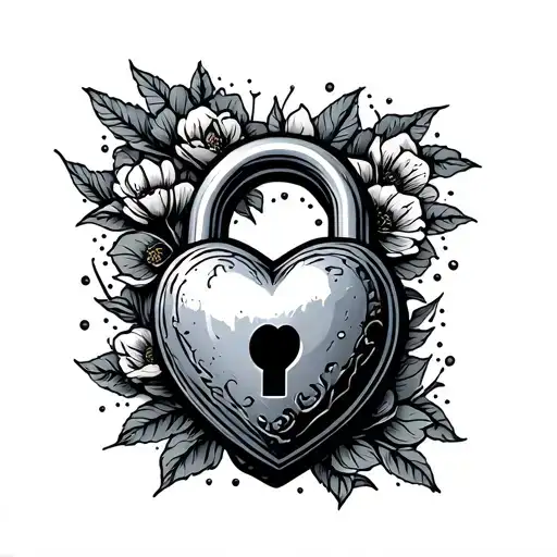 Heart Shaped Lock
