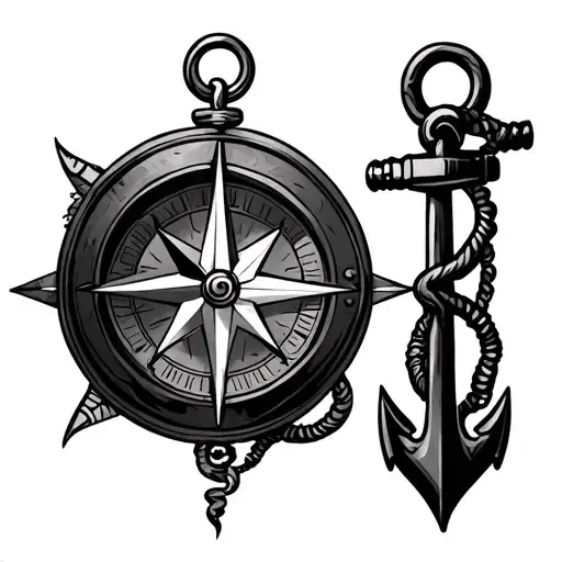 Compass And Anchor