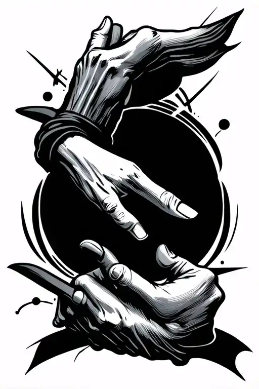Minimalist Rock Paper Scissors