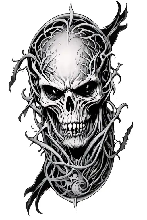 Hr Giger Flesh Pattern Arm