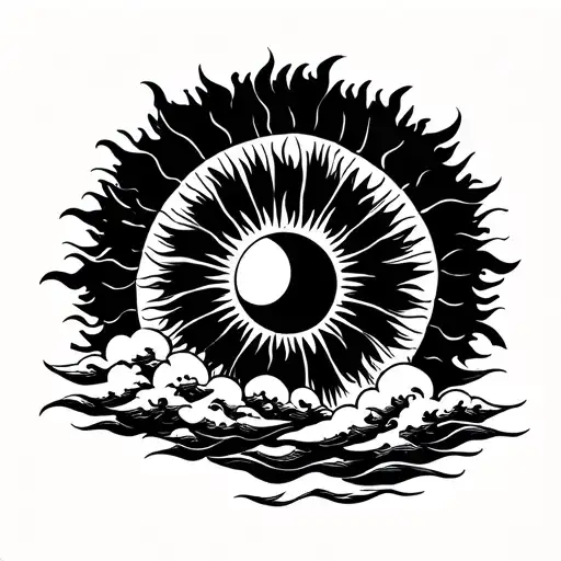 Filipino Sun And Clouds