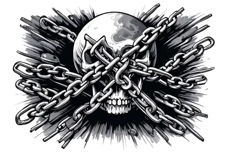 Cross Chains With Space For Wirting