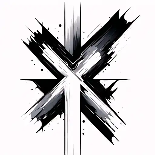 Abstact Cross