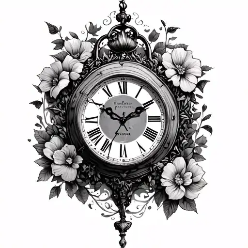 Alice In Wonderland Clock