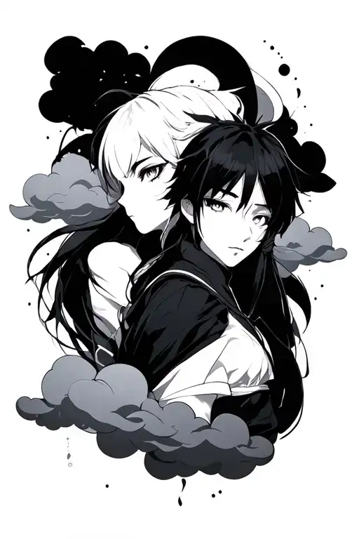 Akatsuki Clouds Plus Jinx Clouds Minimalist