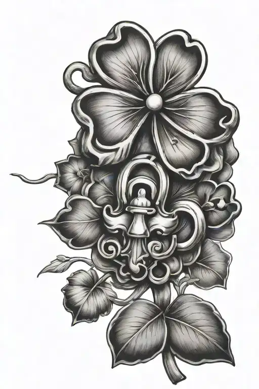 Clover Shaped Lock