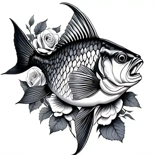 Fish With Roses