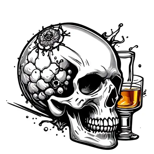 Skull Whisky Pandemic