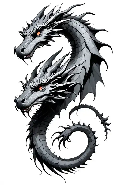 Father Daughter Love Dragon