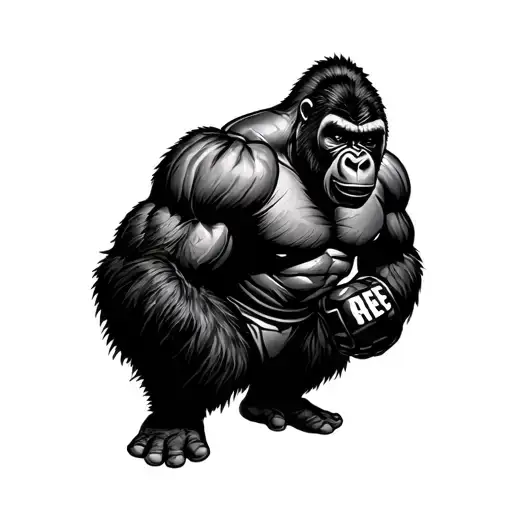 Gorilla Mma Fighter