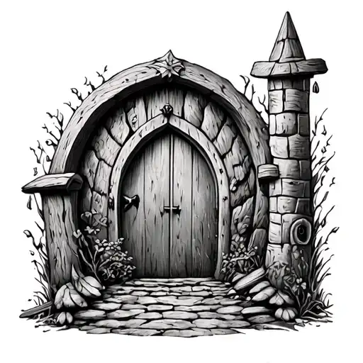 Hobbit Door