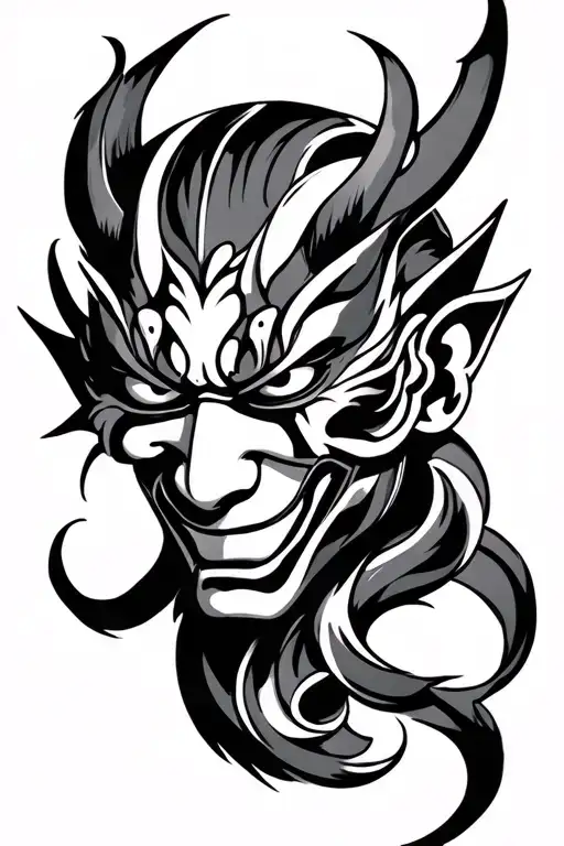 Hannya Mask To Show