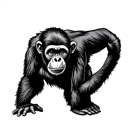 Gibbon Ape