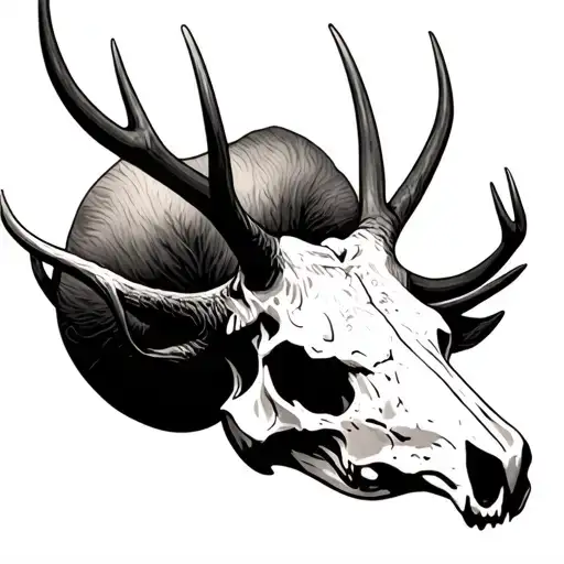 Elk Skull