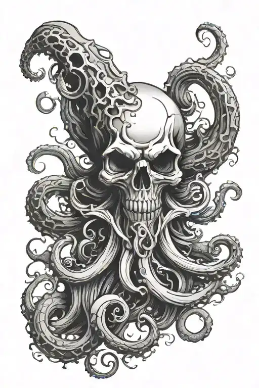 Kraken Skull