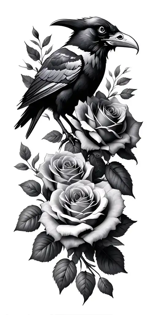 Ravens Roses