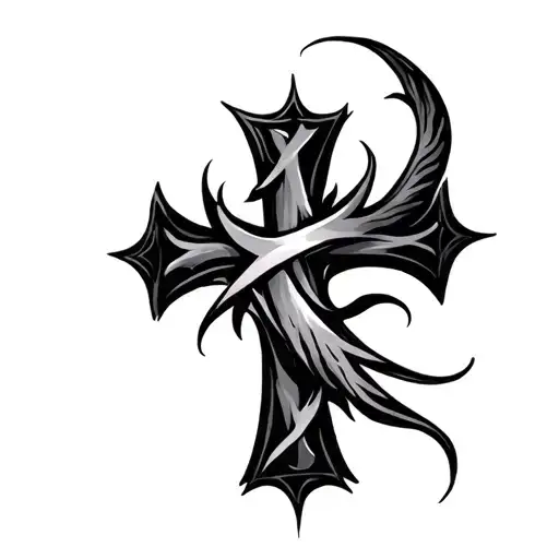 Spiral And Cross