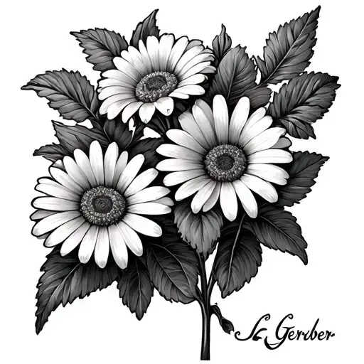 Gerber Daises And 12-14-1955 Written