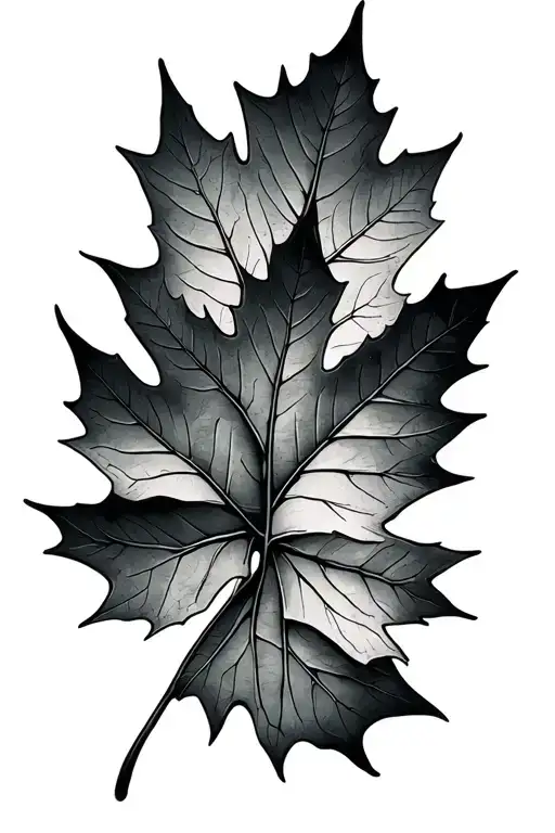 Canadian Wildlife Within Maple Leafs