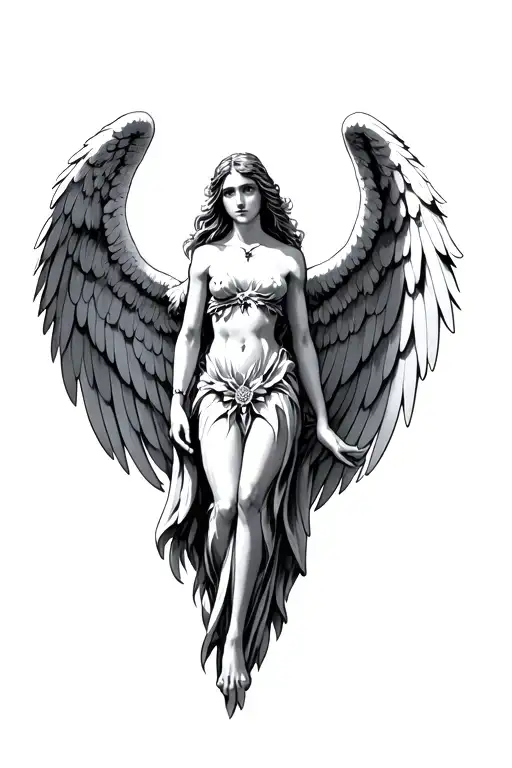 Seraphim Angel With Six Wings