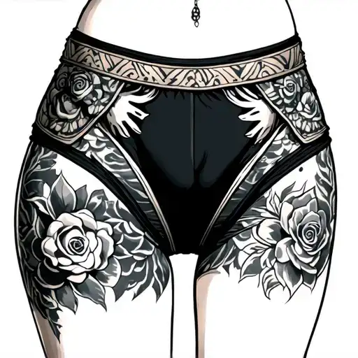 Femboy Panty Bulge