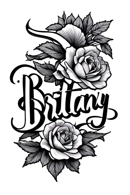 Brittany Name Written