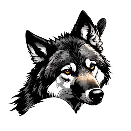 Wolf Looking Forward