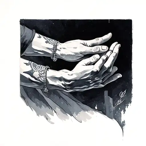 Pslams 61 Combined With Hands Reaching