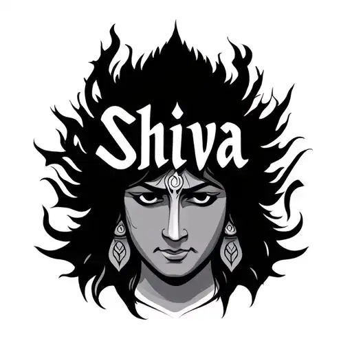 Shiva Name Written